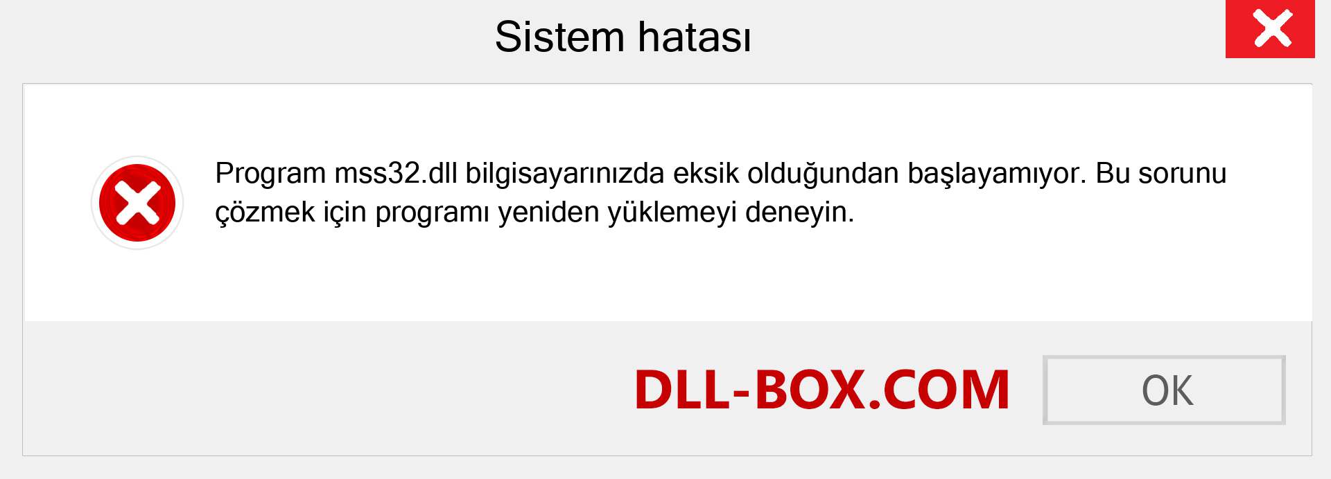 mss32.dll dosyası eksik mi? Windows 7, 8, 10 için İndirin - Windows'ta mss32 dll Eksik Hatasını Düzeltin, fotoğraflar, resimler